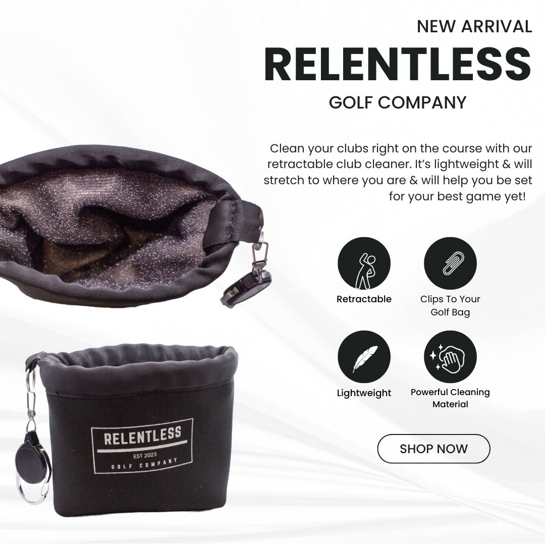 Relentless Golf Co | Club Cleaning Pouch